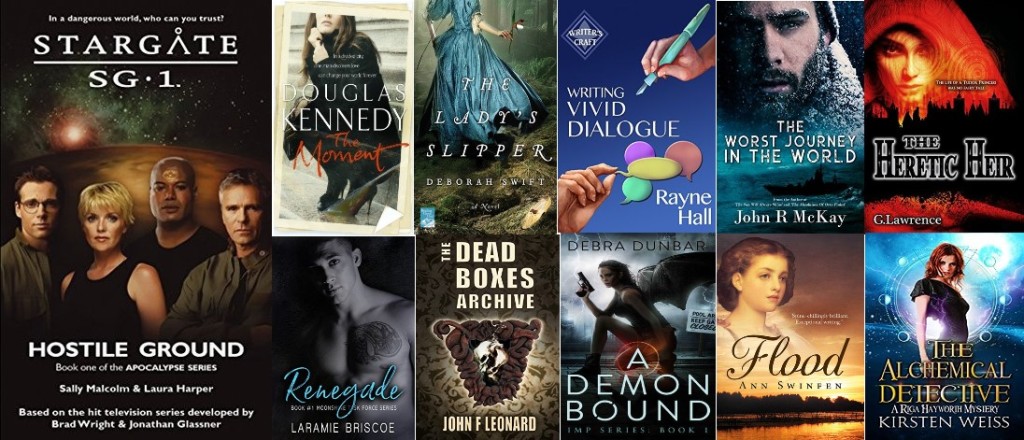 Book covers for eleven book recommended to me by fellow book bloggers